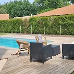 別荘 Maison Landaise Moderne Avec Piscine Chauffee Et