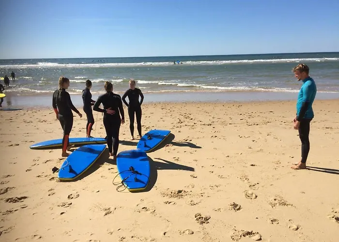 Maison Landaise Moderne Avec Piscine Chauffee Et Ferienhaus